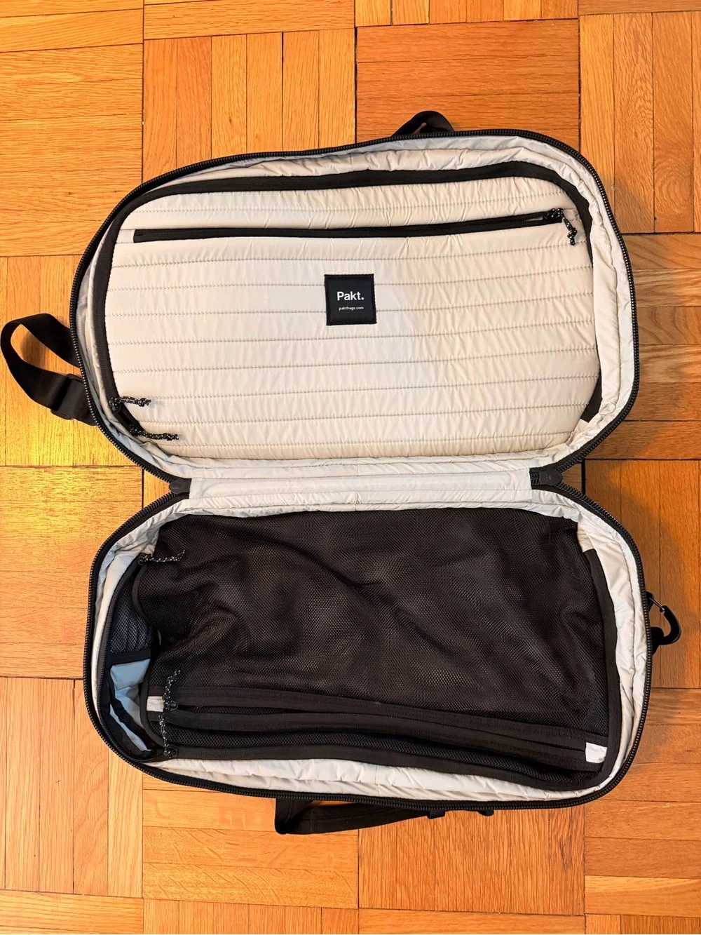 Pakt One Travel Duffel, 28L, Black